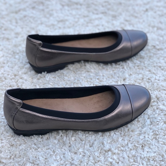clarks neenah garden ballet flat